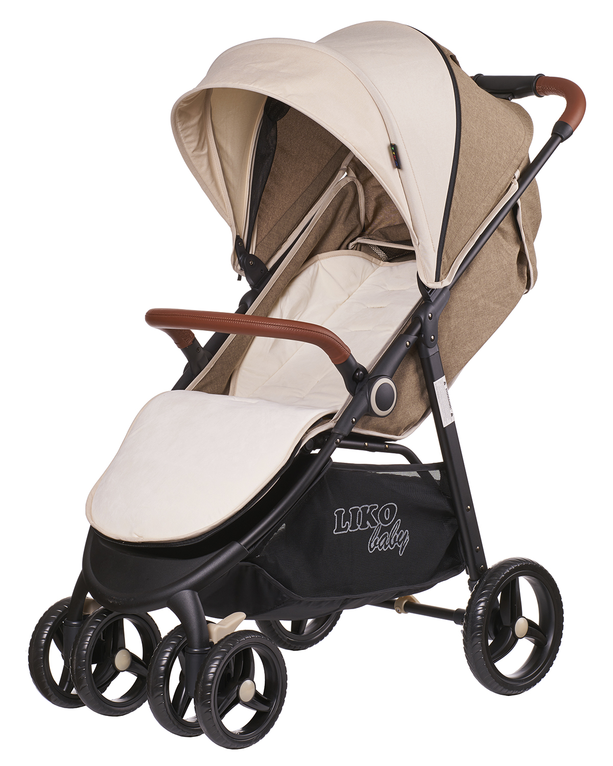 

Прогулочная коляска LIKO BABY AU-208 Бежевая, Au-208