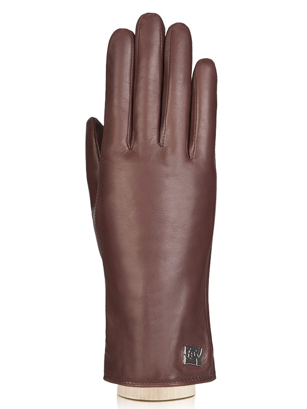 Перчатки женские Eleganzza IS990 коричневые 6.5
