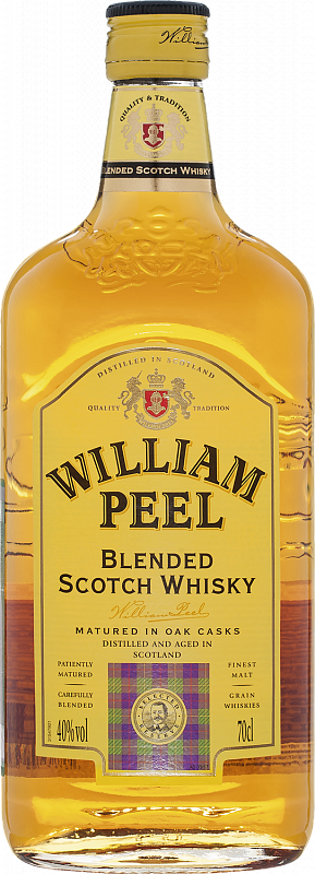 

Виски William Peel 3 yo blended malt scotch whisky, 700мл