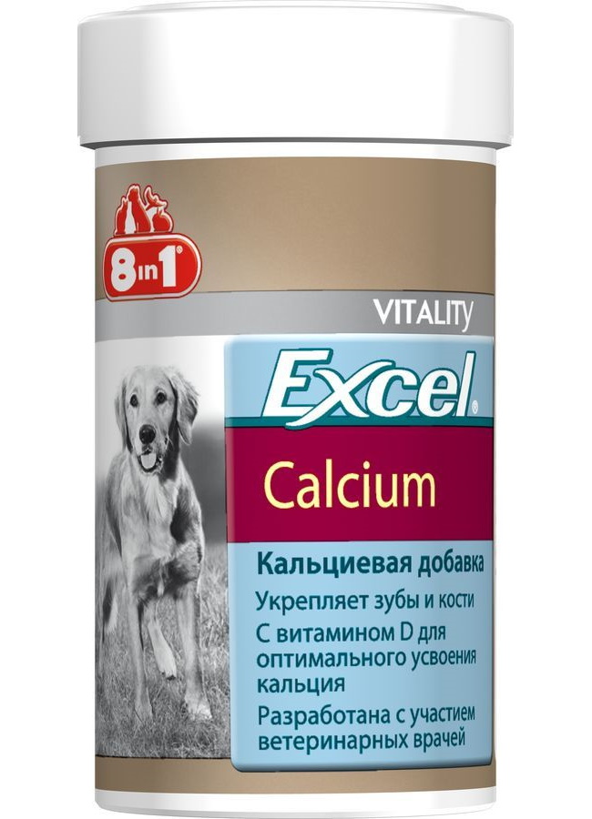 Витаминный комплекс для собак 8in1 Excel, 880 таб