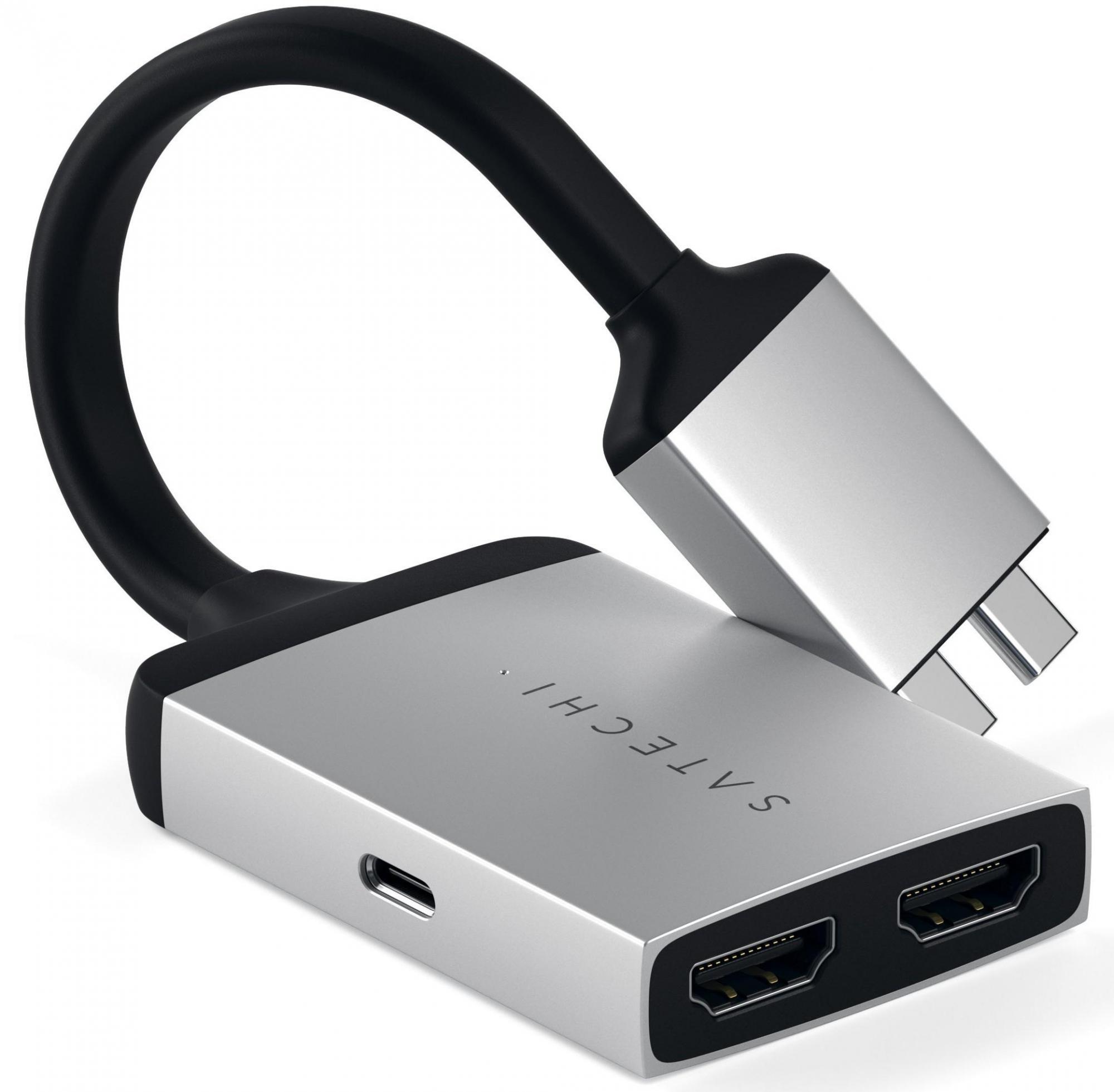 фото Адаптер satechi type-c dual hdmi adapter st-tcdhas