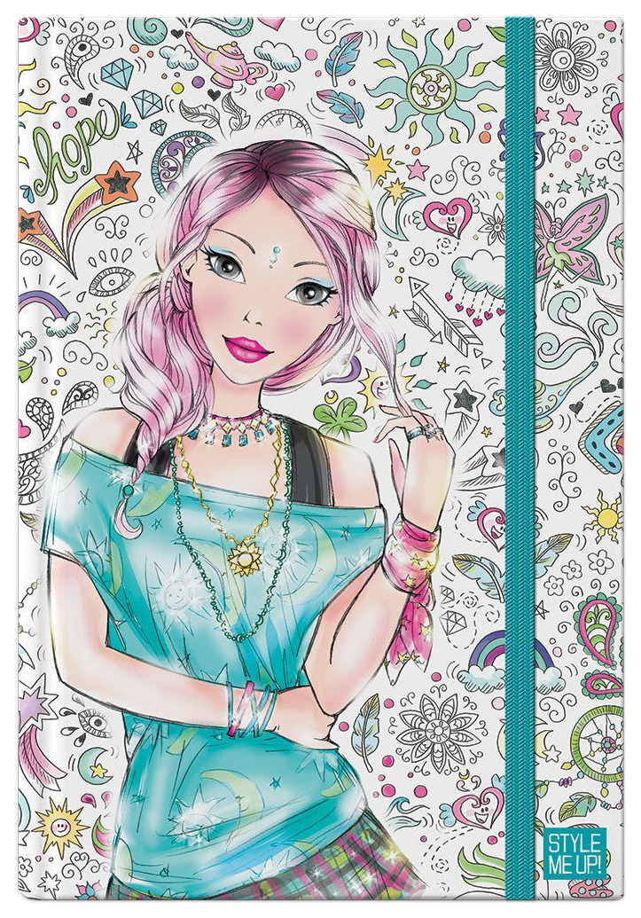 

Блокнот для записей Style Me Up! Голубой