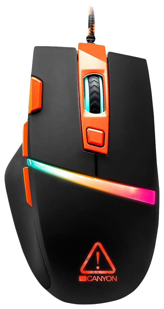 

Игровая мышь CANYON CND-SGM04RGB Orange/Black, CND-SGM04RGB