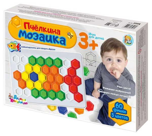 

Мозаика "Пчелкина" d40/5 цв/60 эл