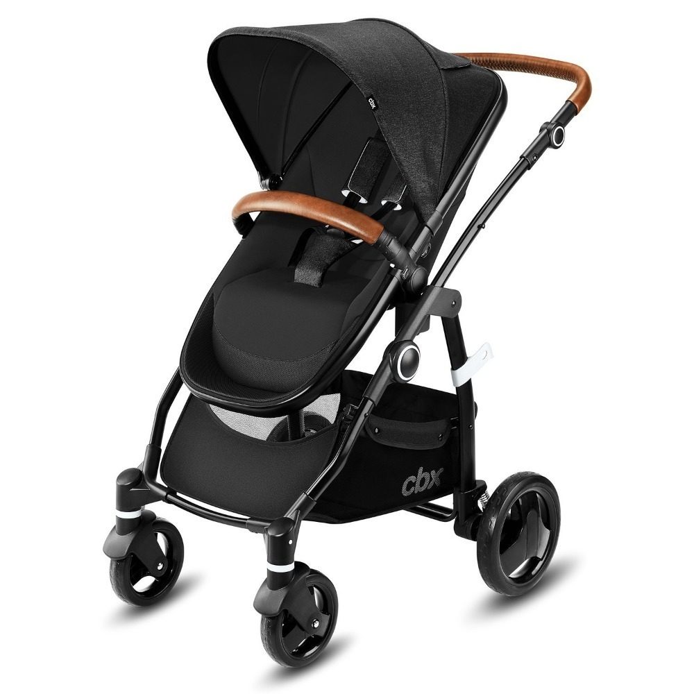 

Коляска 2 в 1 Cybex CBX Leotie Lux Smoky Anthracite, Leotie Lux
