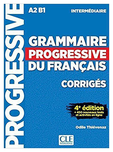 фото Grammaire progressive du français. niveau intermédiaire. corrigés cle international