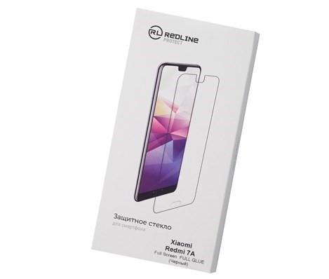 

Защитное стекло Red Line для Xiaomi Redmi 7A Black Frame, для Xiaomi Redmi 7A Black Frame