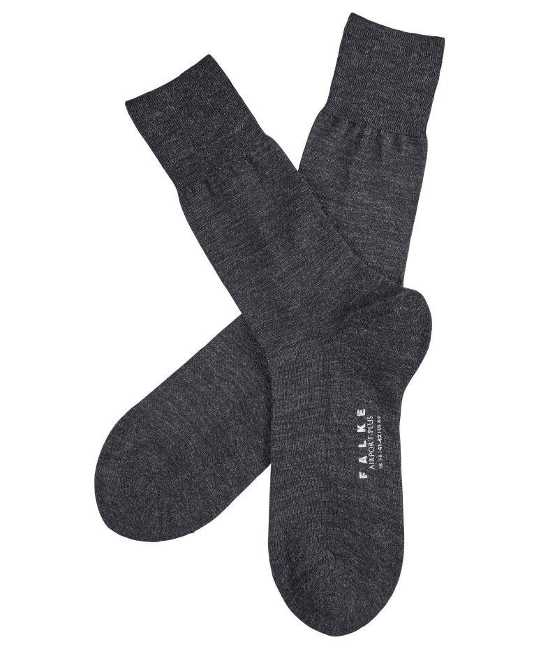 

Носки мужские FALKE Airport Plus SO серые 45-46, Airport Plus SO