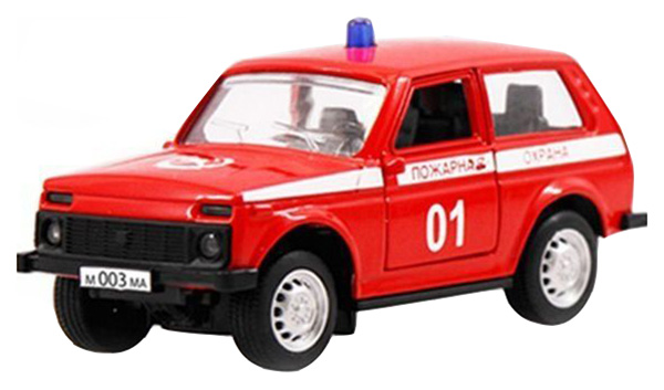

Джип Play Smart 1:50 арт. 6400Е., Красный