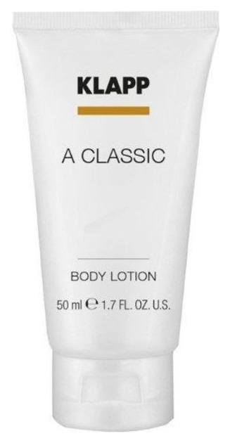 фото Лосьон для тела klapp a classic body lotion 50 мл