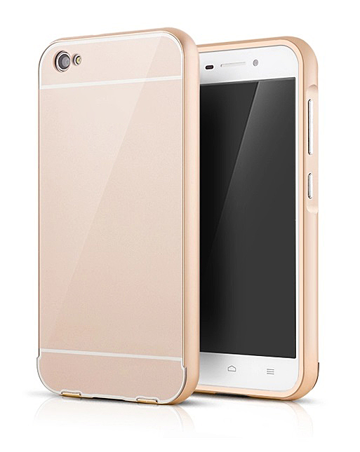 

Чехол MyPads для Lenovo A6000/ A6010 Plus Gold, Золотистый