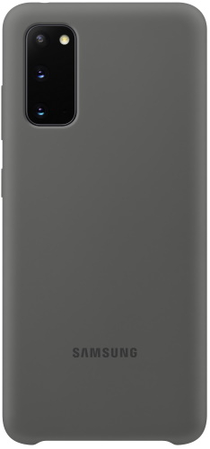 Чехол Samsung Silicone Cover X1 для Galaxy S20 Grey