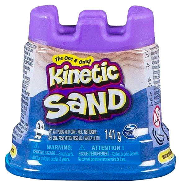 Кинетический и космический песок Kinetic sand 71419 140 гр Неоновый цвет