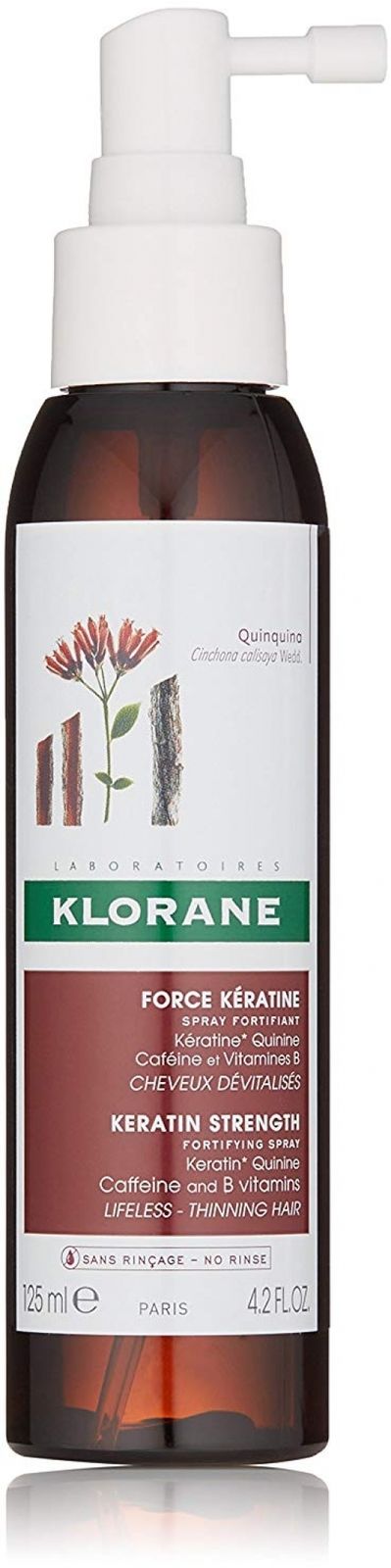 

Концентрат для волос Klorane Keratin Strength Anti-Hair Loss Concentrate 125 мл