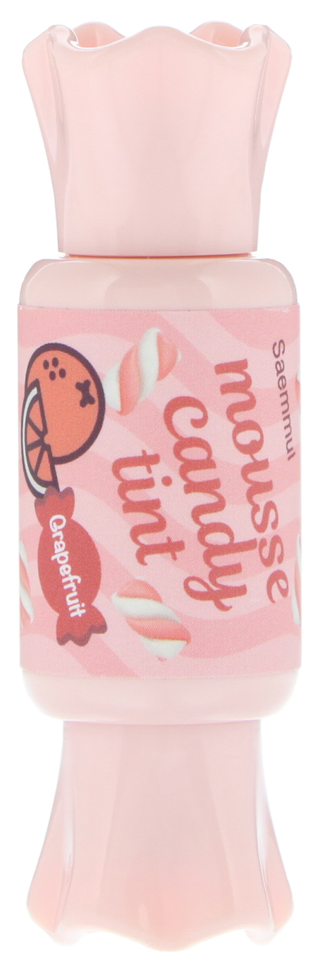 Тинт для губ The Saem Saemmul Mousse Candy Grapefruit Mousse 04 8 гр тинт для губ the saem candy tint 06 chaitea mousse