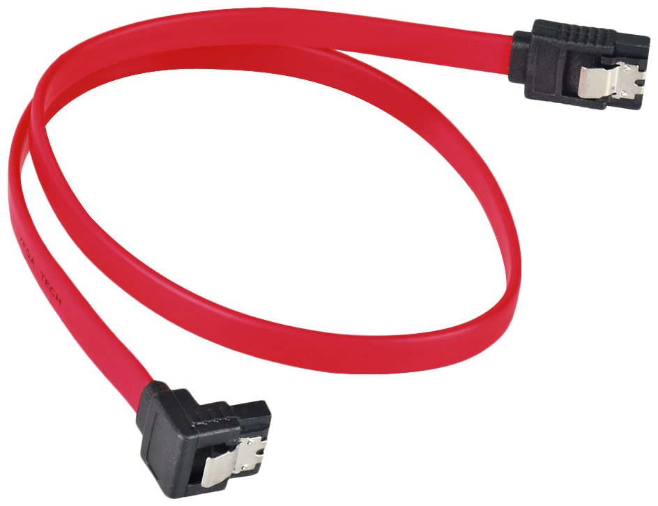 фото Кабель nobrand sata 7 pin-sata 7 pin, m-m 0,5м red