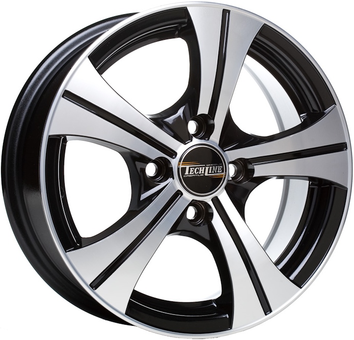 фото Колесный диск tech line r14 5.5j pcd4x100 et43 d60.1 whs118568