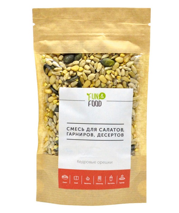

Смесь для приготовления Fun&Food 100 г кедровые орешки, 2
