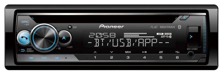 

Автомобильная магнитола Pioneer DEH-S510BT, DEH-S510BT