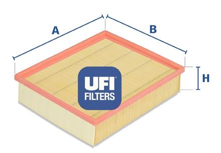 фото Фильтр воздушный двигателя ufi 30.924.00