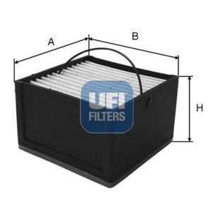 фото Фильтр топливный ufi 26.059.00