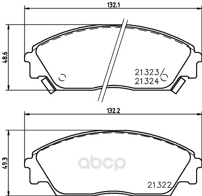 

Комплект тормозных колодок Hella 8DB355005661