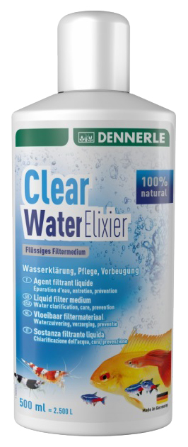 

Кондиционер для пресноводного аквариума Dennerle Clear Water Elixier 500мл, Clear Water Elixier