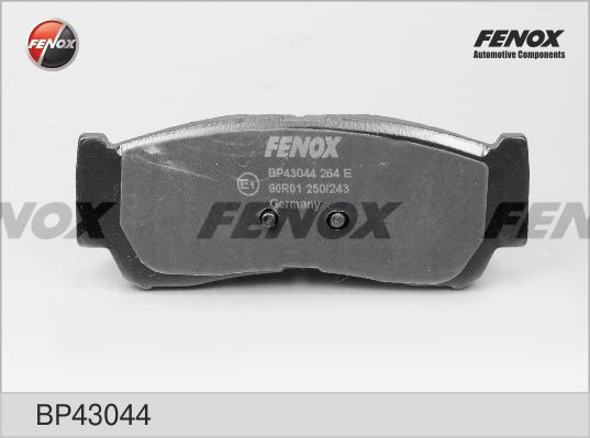 

Комплект тормозных колодк FENOX BP43044