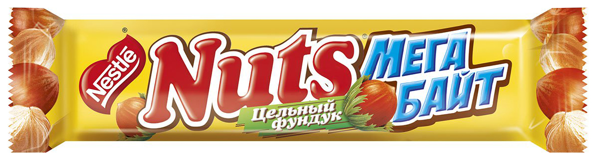 фото Батончик nestle nuts 66 г 24 штуки