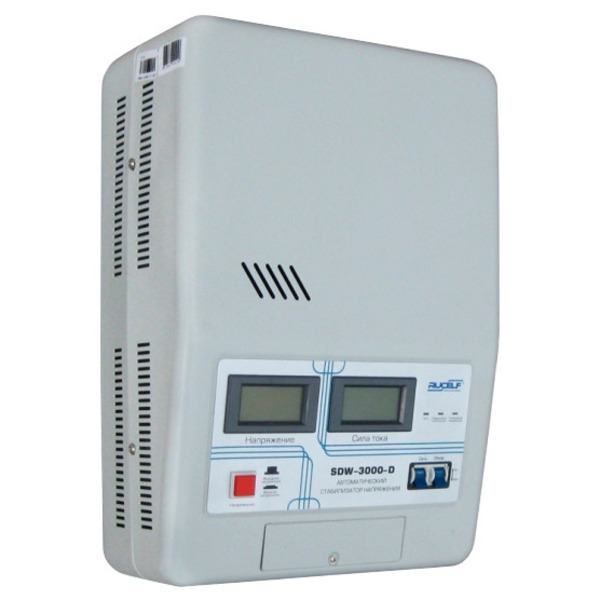 

Однофазный стабилизатор RUCELF SDW- 3000-D, SDW- 3000-D