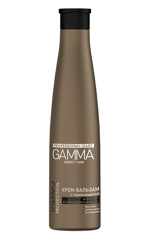 Бальзам для волос Svoboda Gamma Perfect Hair с термозащитой, для поврежденных волос 350 мл