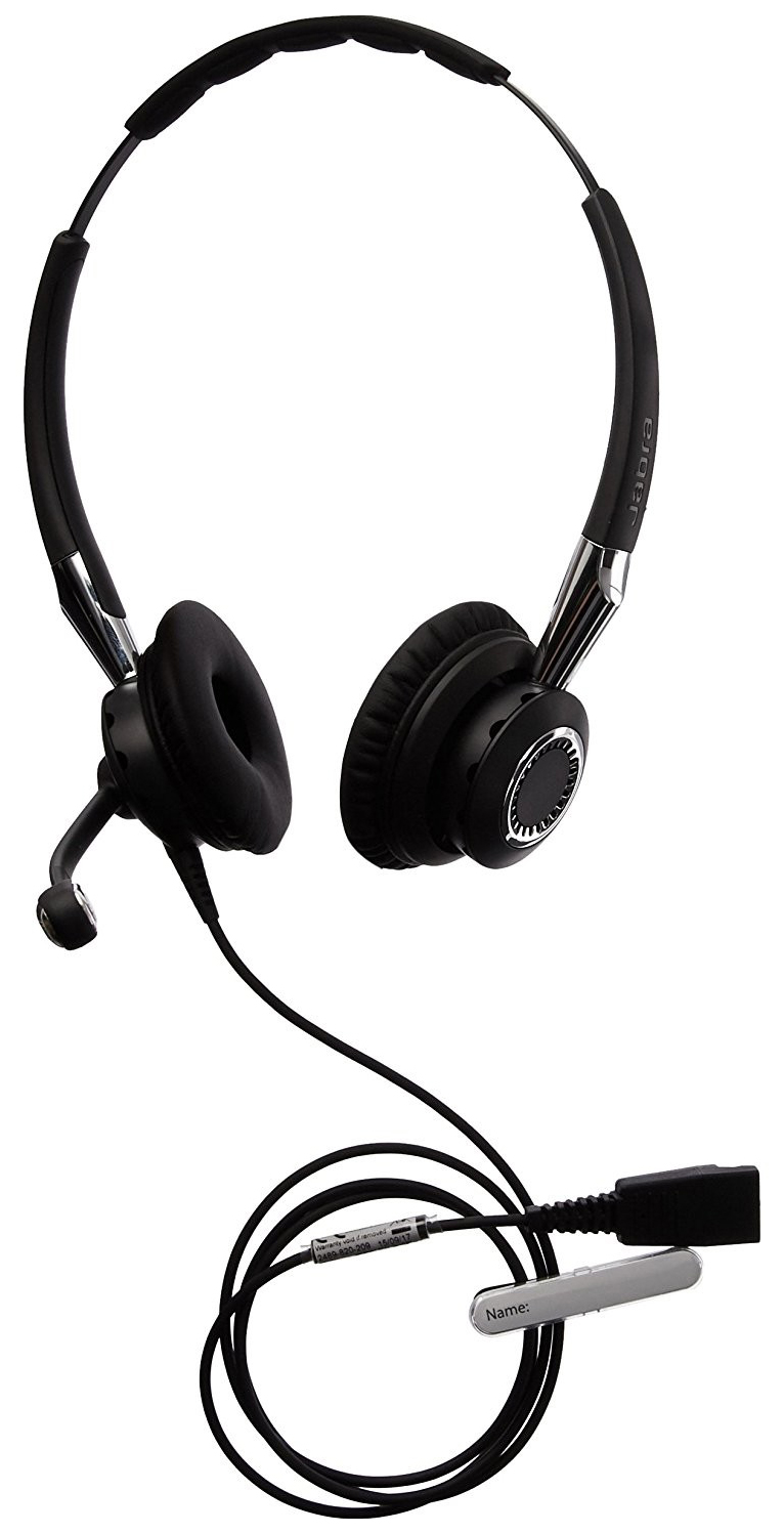 фото Гарнитура jabra biz 2400 ii qd duo black/silver