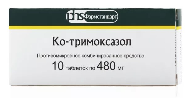 фото Ко-тримоксазол таблетки 480 мг 10 шт. фармстандарт-лексредства