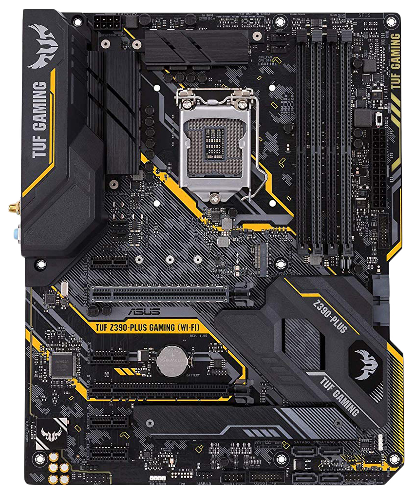 фото Материнская плата asus tuf z390-plus gaming (wifi)