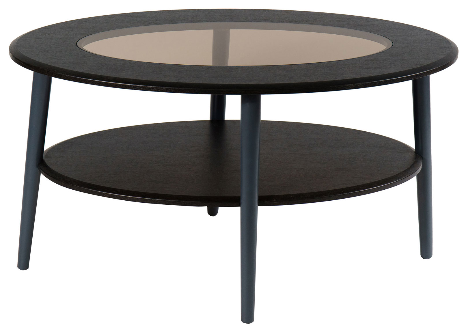 фото Журнальный столик мебелик эль сж-01 582 90х60х48 см, венге/серый