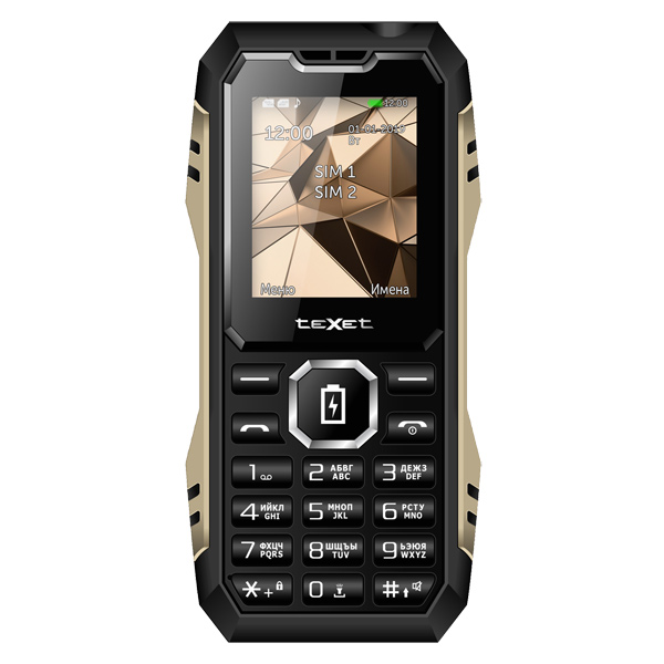 фото Мобильные телефон texet tm-d429 black