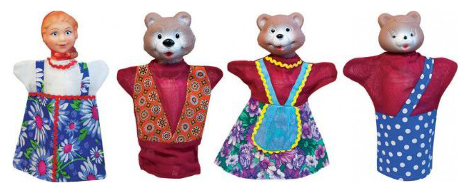 фото Кукольный театр русский стиль три медведя