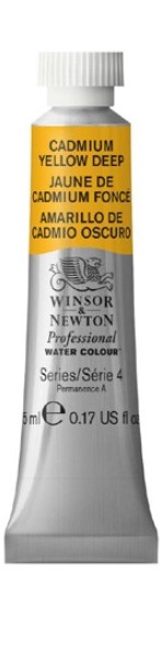 

Акварель Winsor&Newton Professional кадмий желтый густой 5 мл, Professional