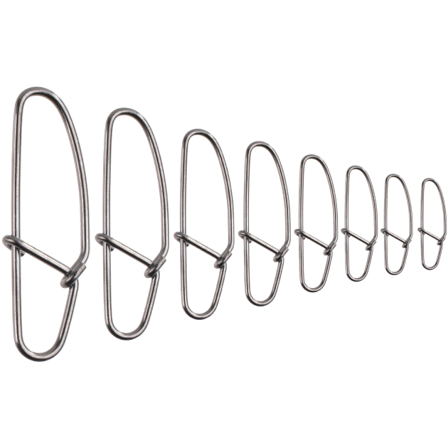 

Застежка Mikado New Hooked Snap BN 40 кг, 10 шт., Серый, New Hooked Snap BN