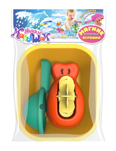 

Игрушка для купания БИПЛАНТ № 2 16056, Разноцветный