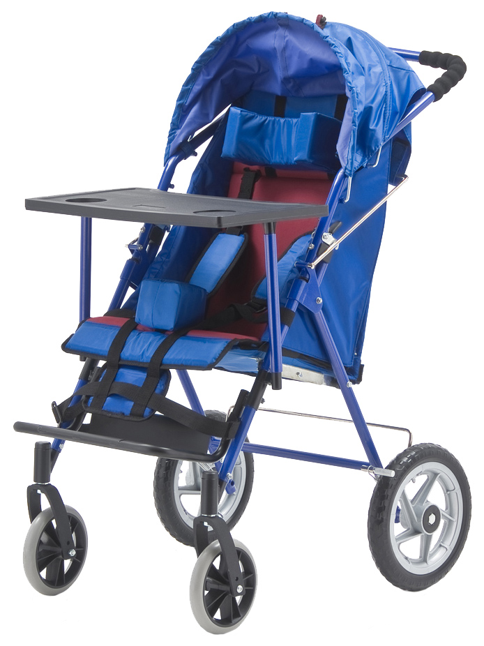 Кресло-коляска для детей с ДЦП Армед Н 031 (складная, столик) инвалидная прогулочная