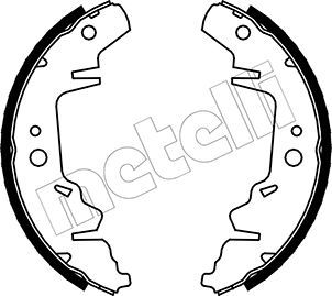 фото Комплект тормозных колодок metelli 53-0026