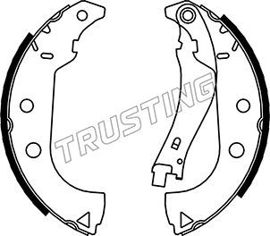 

Комплект тормозных колодок TRUSTING 034.111