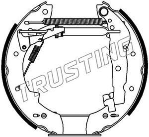

Комплект тормозных колодок TRUSTING 6130