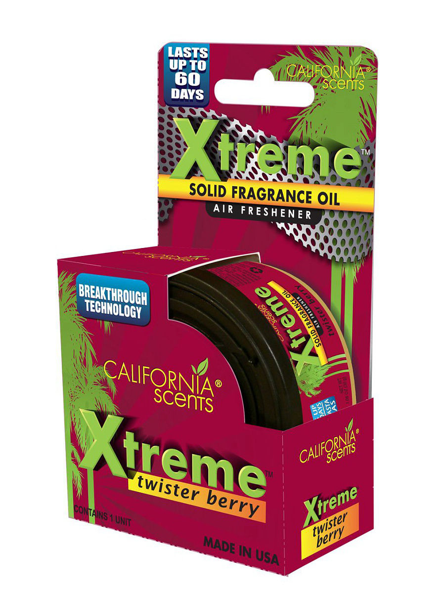 фото Xtreme освежитель «ягода торнадо» california scents