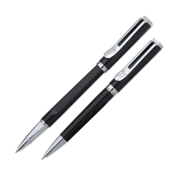 Набор подарочный Pierre Cardin Pen and Pen Black ручка шариковая + роллер PC0829BP/RP