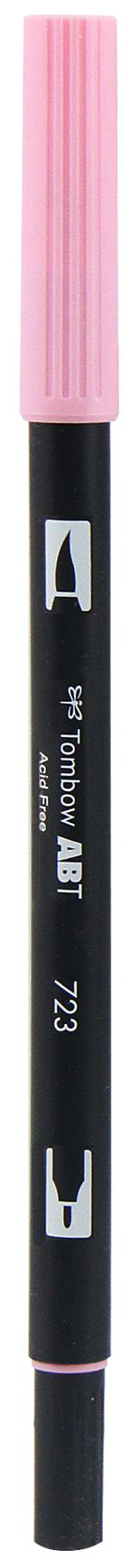 

Брашпен Tombow ABT Dual Brush Pen 723 розовый