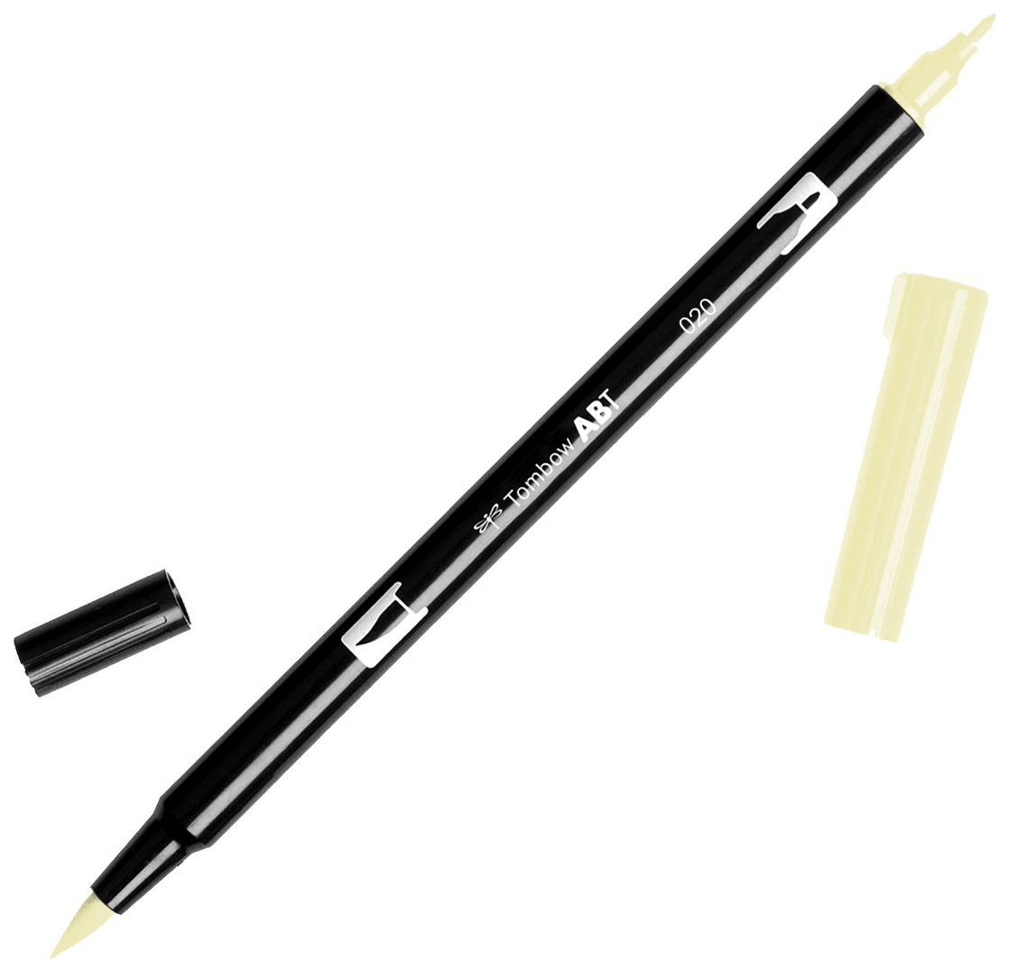 

Брашпен Tombow ABT Dual Brush Pen 020 персиковый