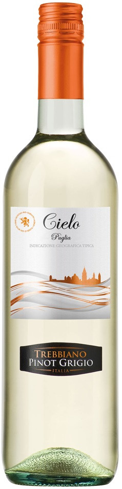 

Вино Cielo e Terra Trebbiano-Pinot Grigio 2018