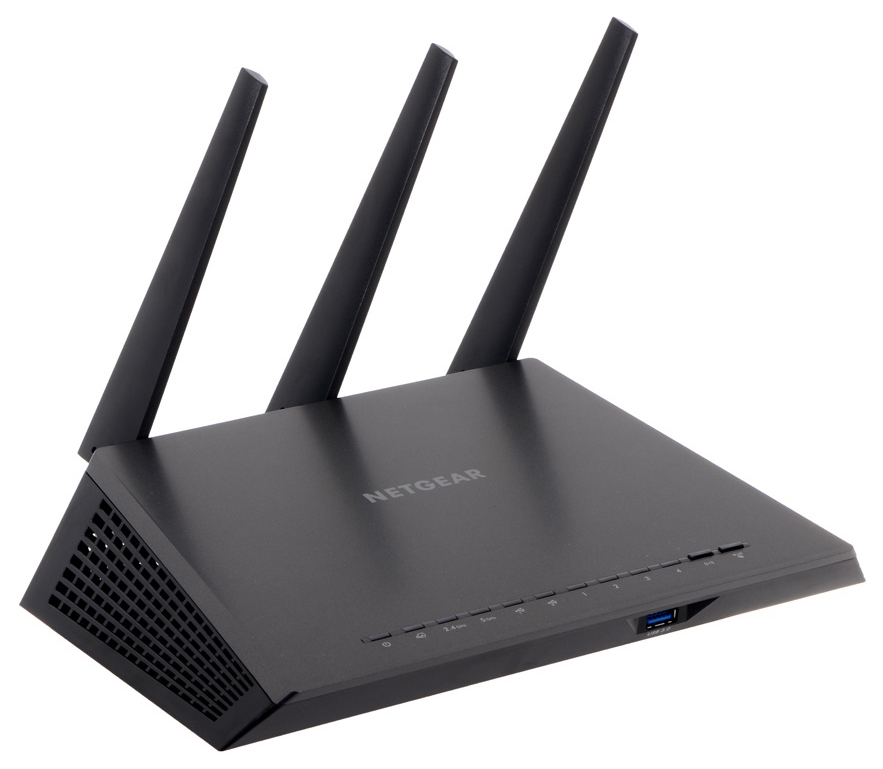 

Wi-Fi роутер NetGear R7000-100PES Black, Nighthawk R7000-100PES